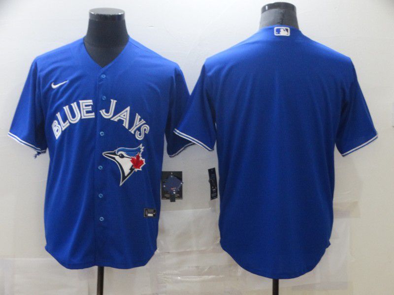 Men Toronto Blue Jays Blank Blue Game Nike MLB Jerseys->toronto blue jays->MLB Jersey